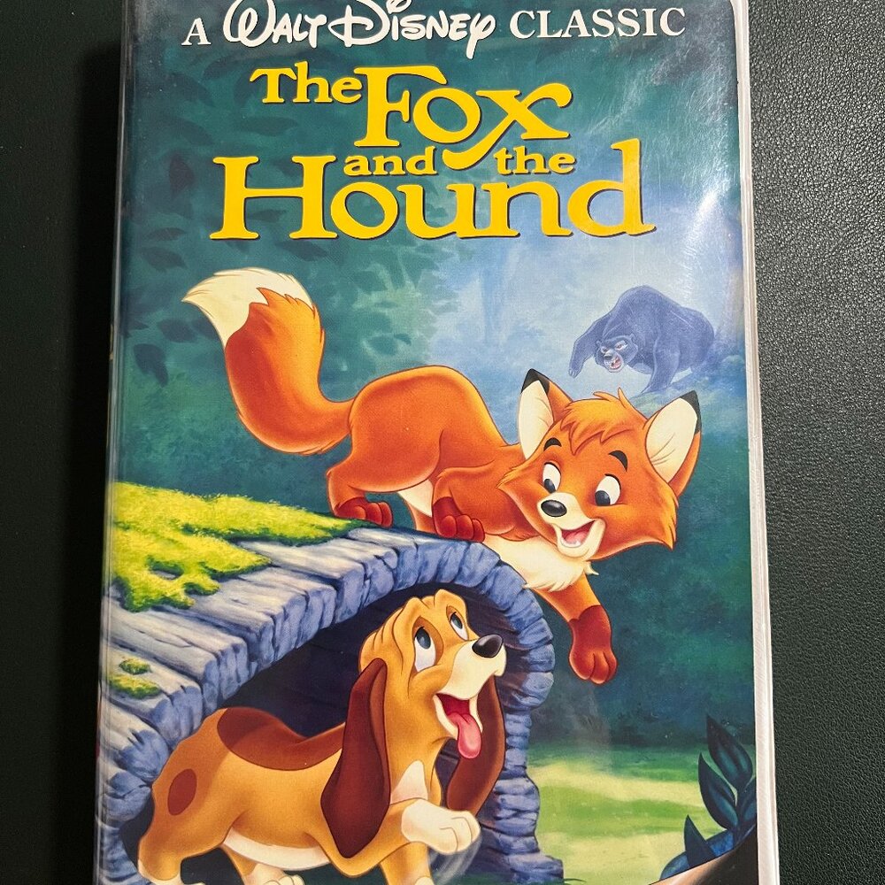 Disney’s The Fox and the Hound VHS Black Diamond Edition #2041-1 First Pressing
